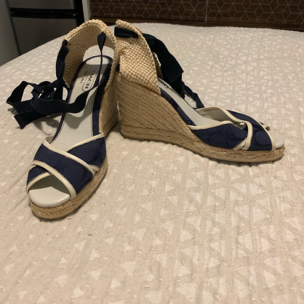 Coach wedges